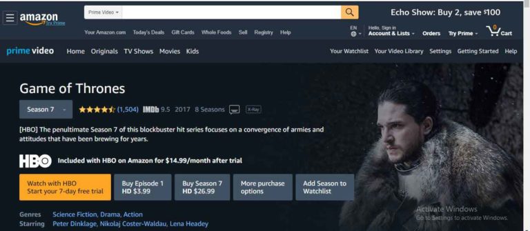 Game Of Thrones Season 8 How To Watch Got S8 Online Live Stream