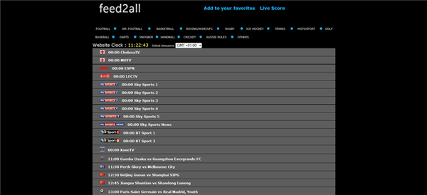 football streaming websites