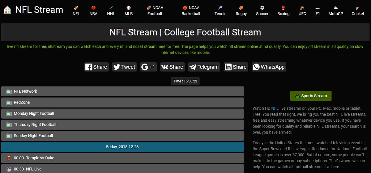 NFLStream