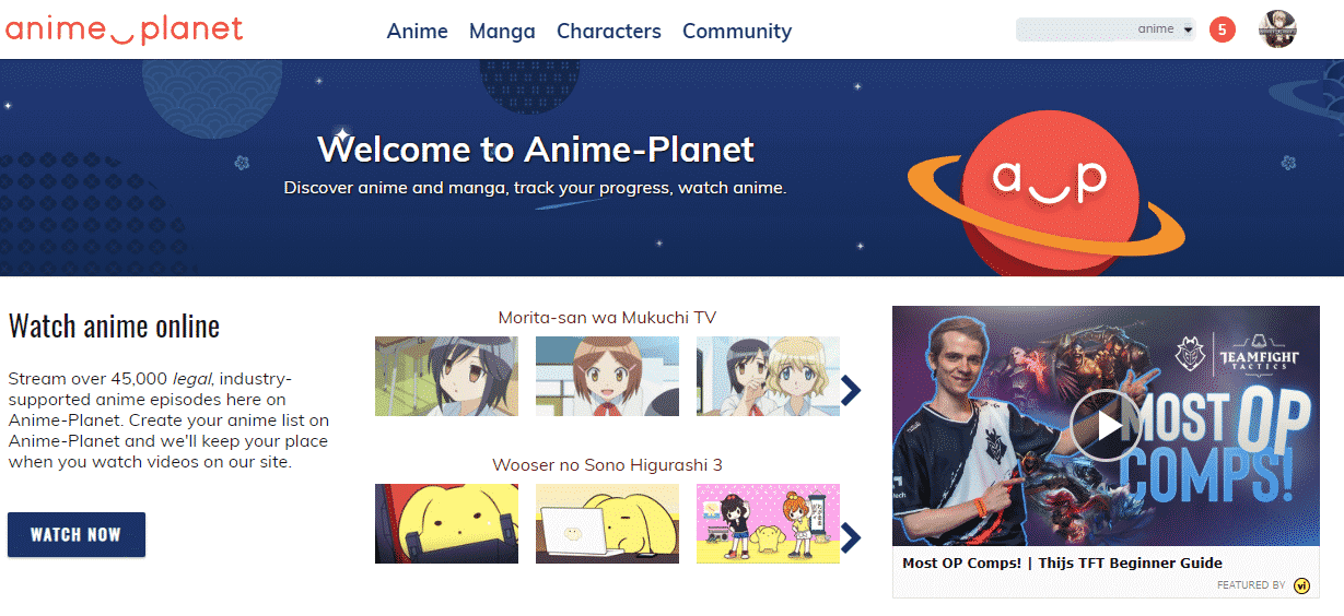 How To Watch On Anime Planet