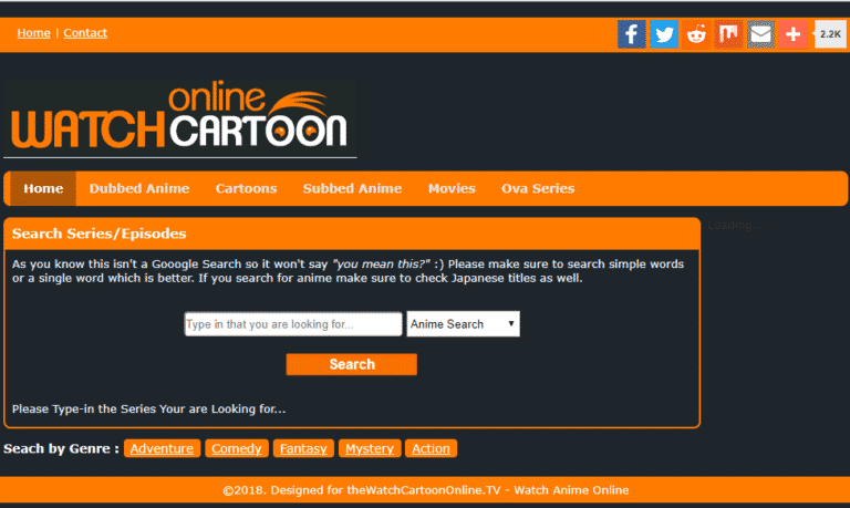 watch artoon online