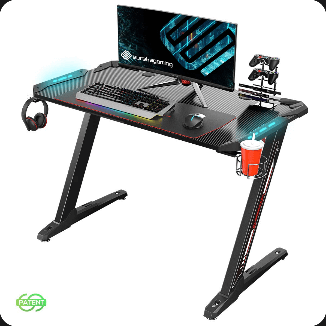 EUREKA Z1-S Computer best Gaming Desk with 4.8 ratings