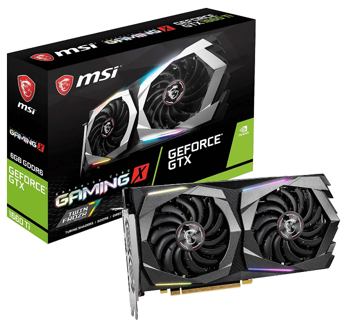 MSI GeForce GTX, 1660 Ti one of best graphics card for video editng in budget