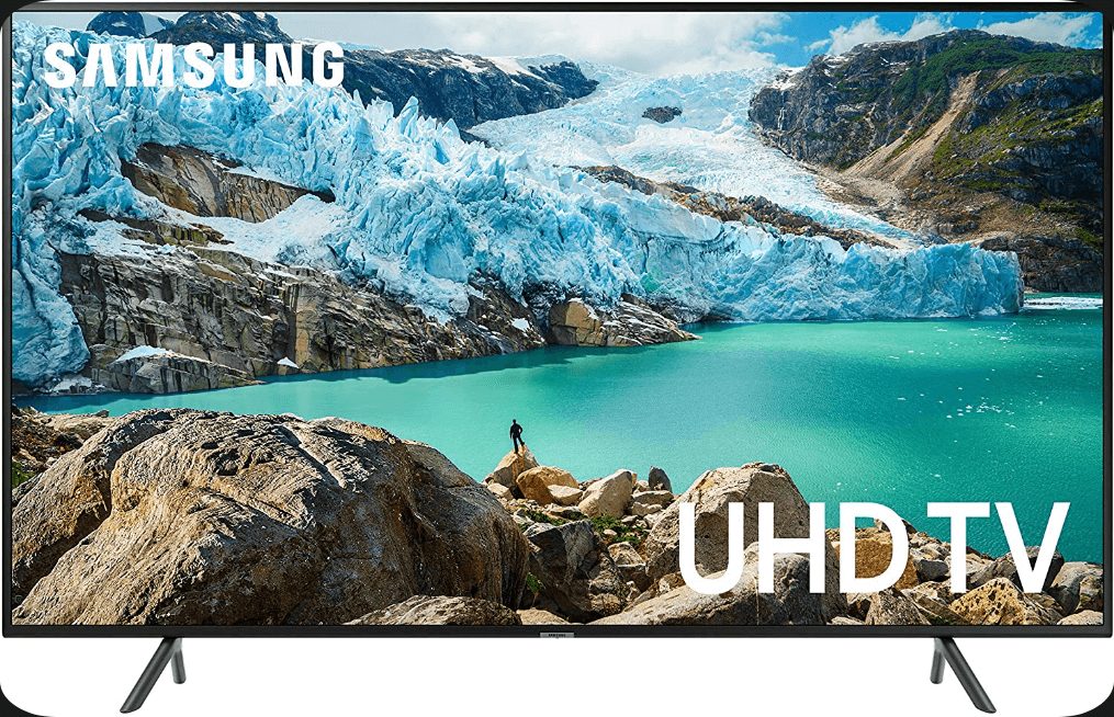 Samsung UN75RU7100FXZA Flat 75-inch 4K UHD number 2 in best 75-inch 4k TVs under $2000