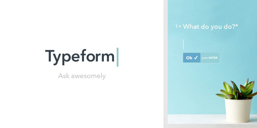 Typeforms form creator platform