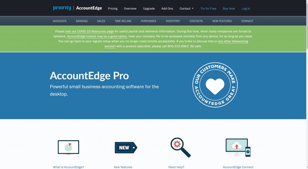 Account edge pro for small business