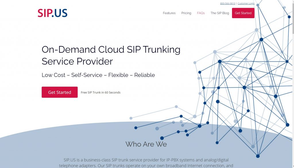 Business VoIP provider- Sip.us