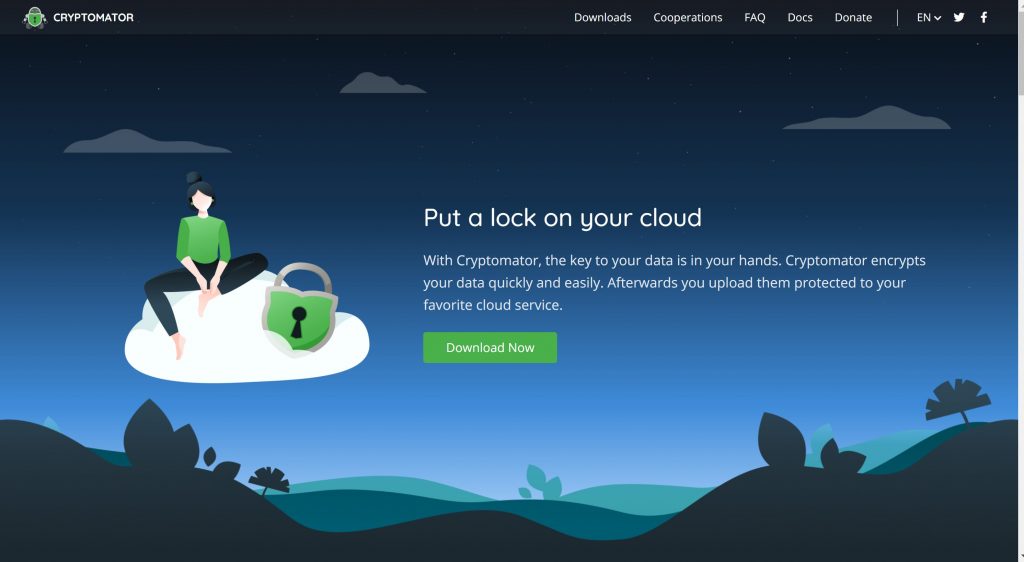 Cryptomator cloud encryption software