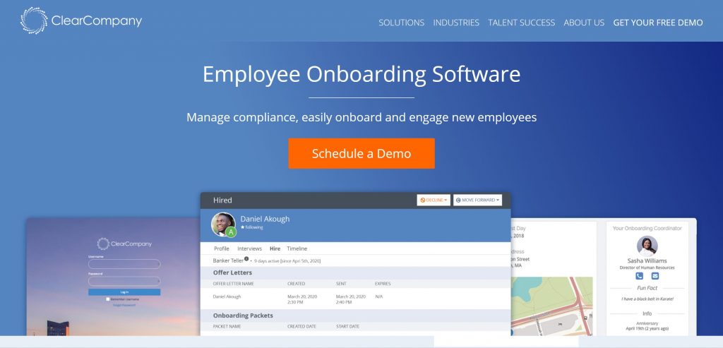 Employee-Onboarding tool Clearcompany