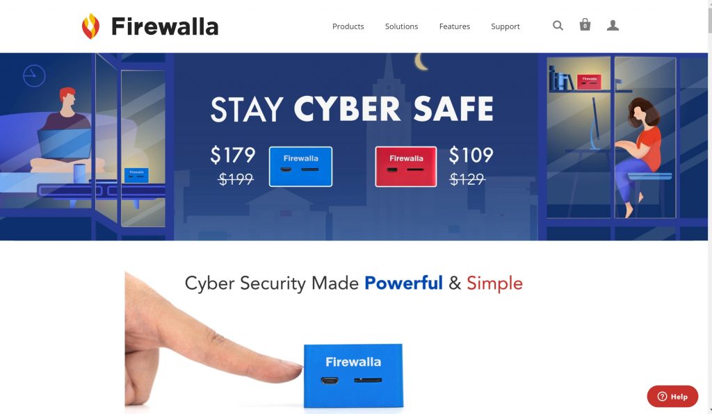 Firewalla small business firewall systems