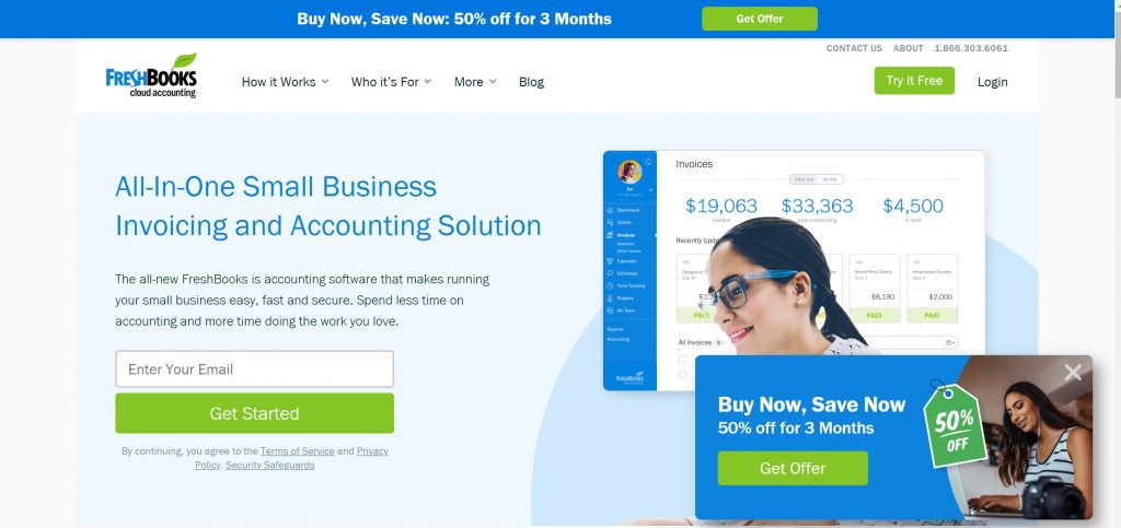 Freshbooks for small business accounting