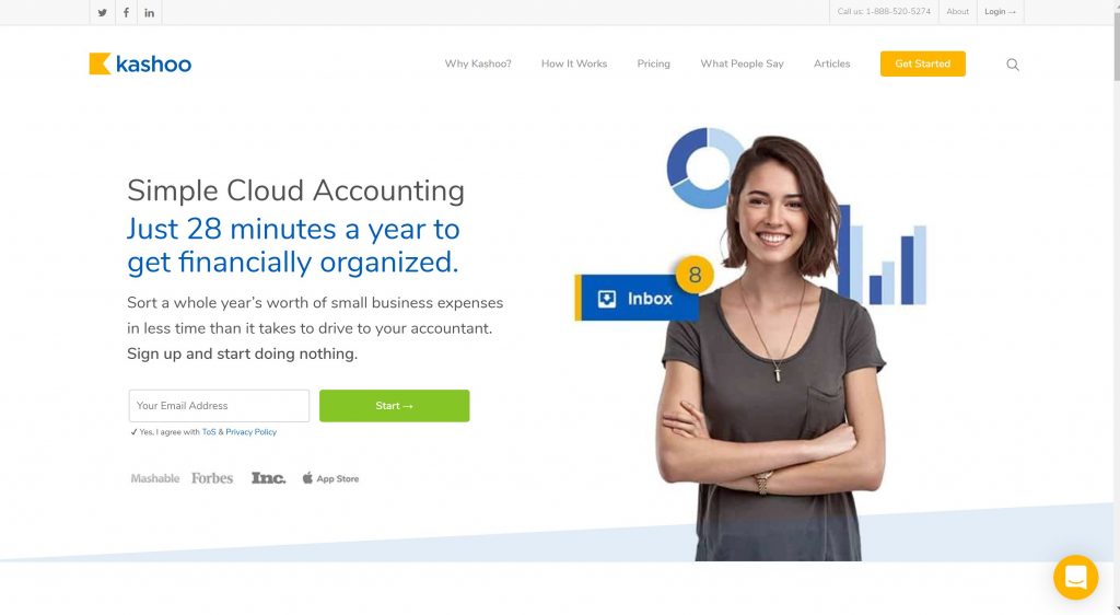 kashoo small business accounting software