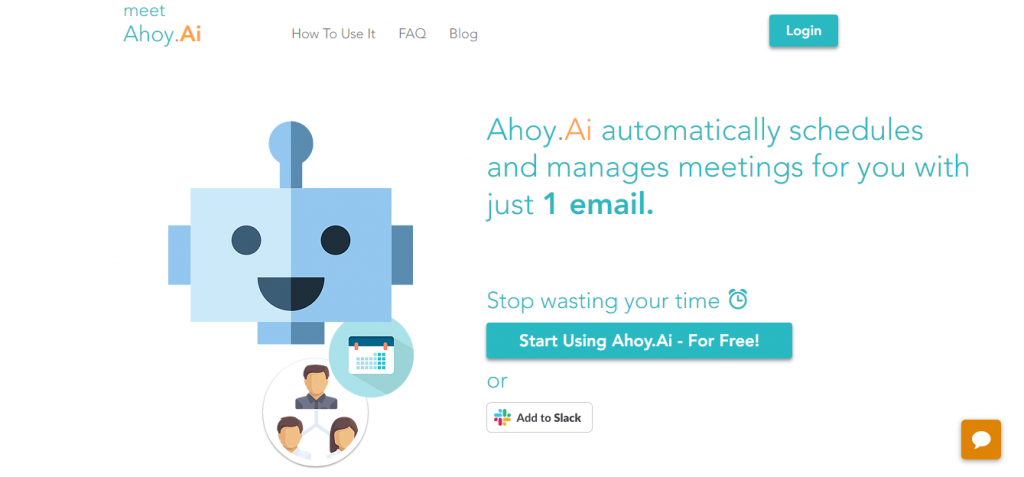 Ahoy AI sales automation software