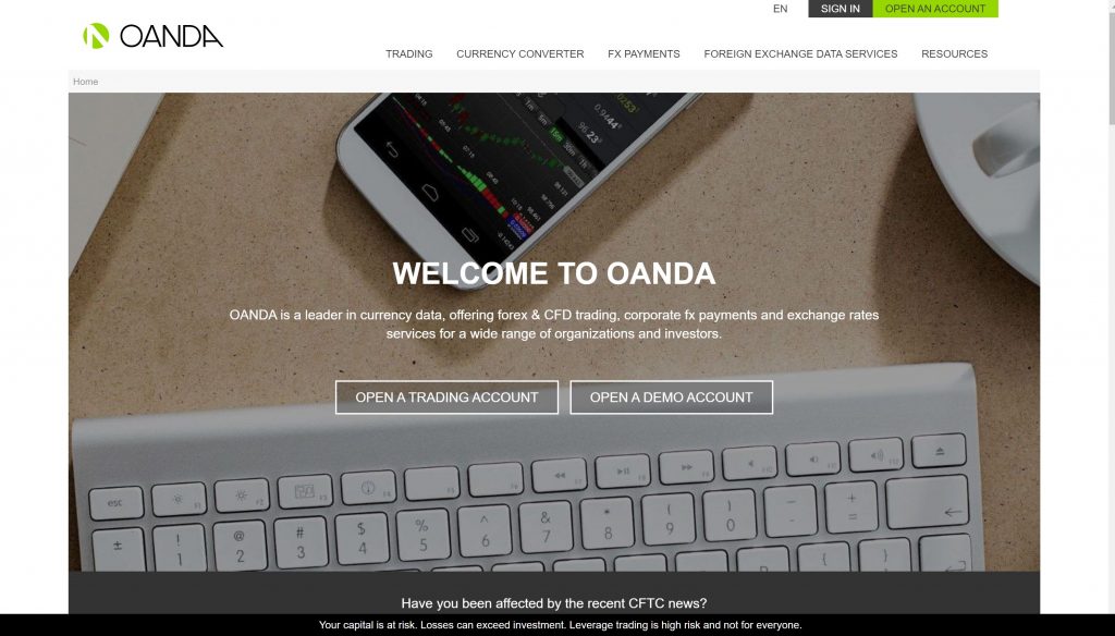 OANDA-best forex trading platforms