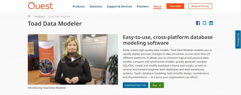 toad data modeler vs mysql data modeling tool