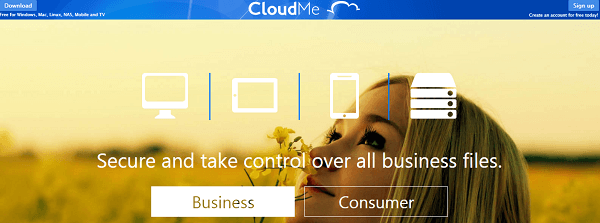 CloudMe-Dropbox alternative