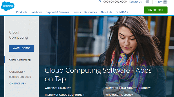 Salesforce Cloud