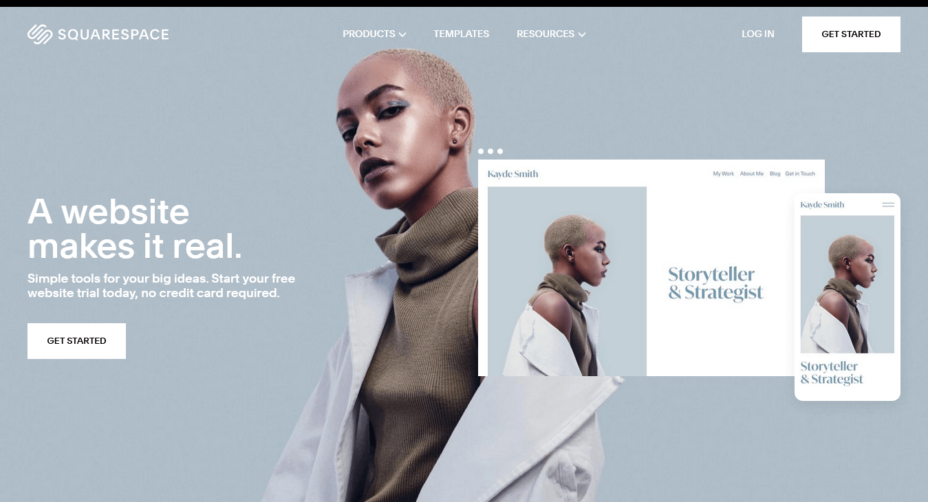 Squarespace — Best CMS For Create Beautiful Visuals