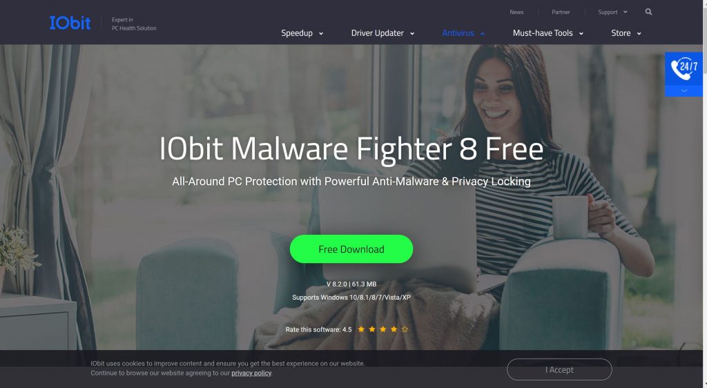 iObit malware removal software in 2020