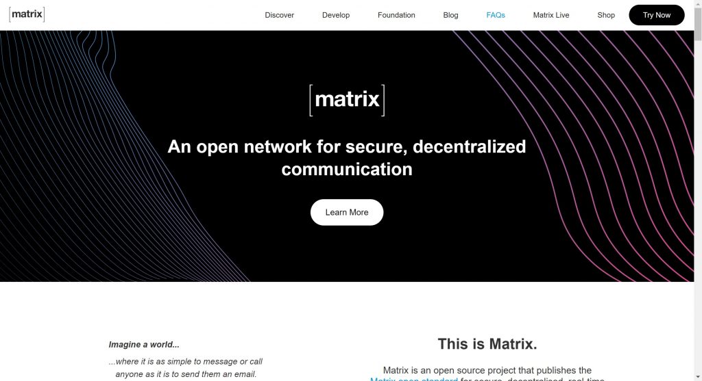 Matrix-org- best alternative to Discord