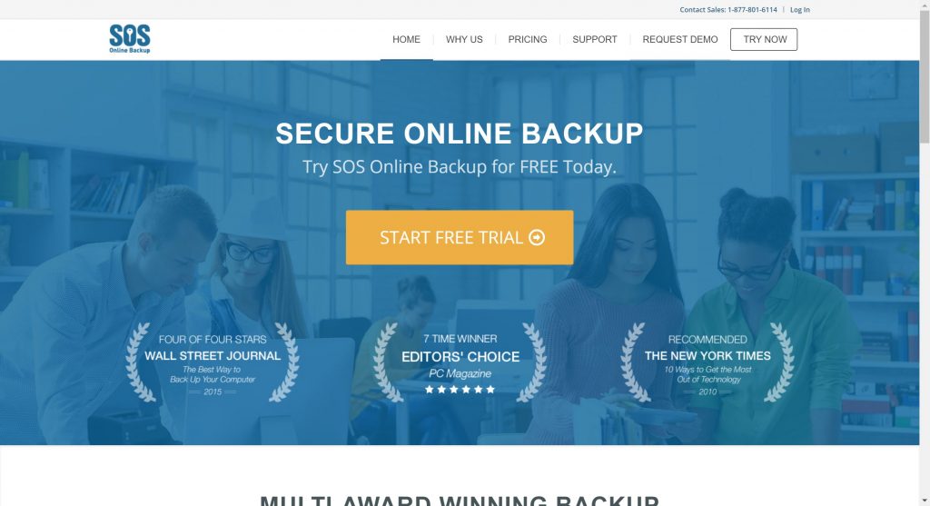 SOS Online backup storage- best cloud backup service