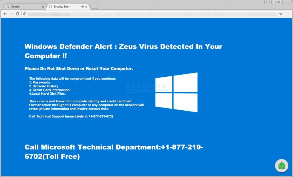 Windows Defender- Win32:bogent