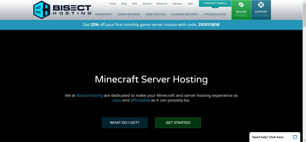 Bisect minnecraft server hosting providers