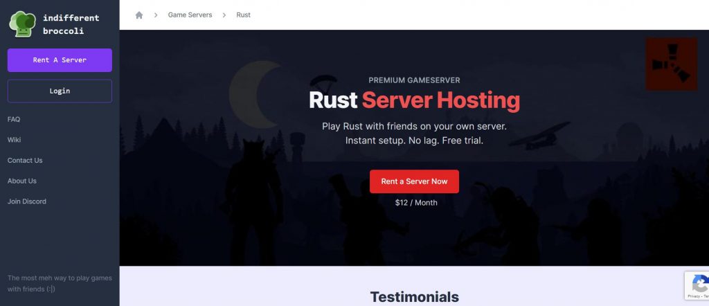 Indifferent brocolli- best rust server hosting