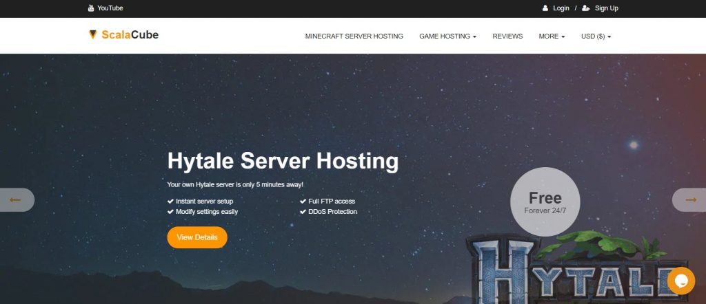 ScalaCube- best Valhiem server hosting]