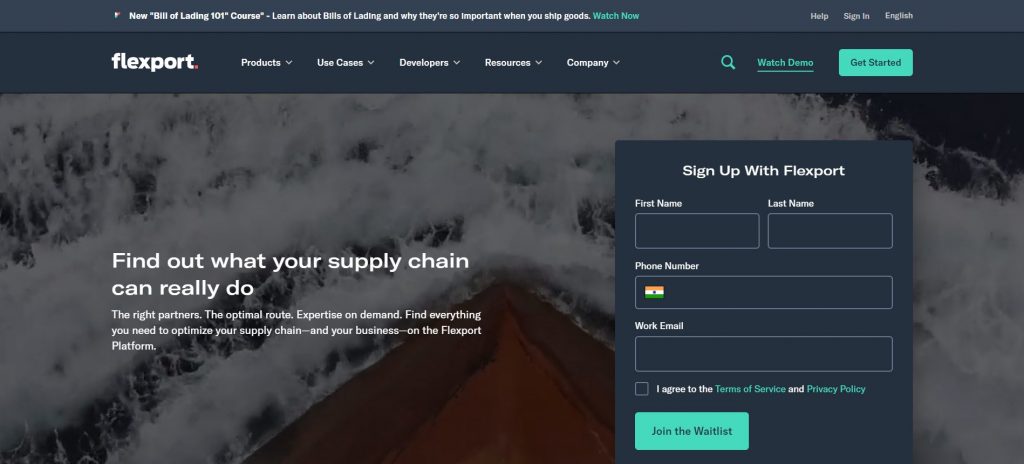 Flexport shipping APIs