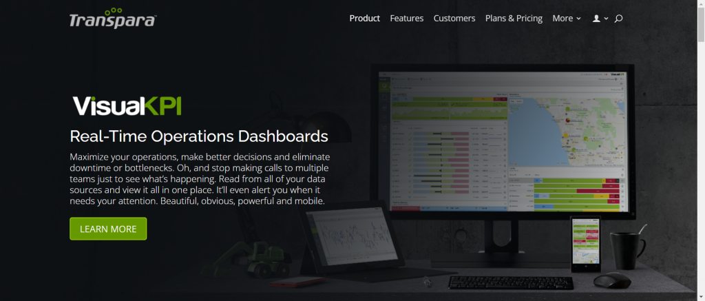 Transpara Visual KPI software