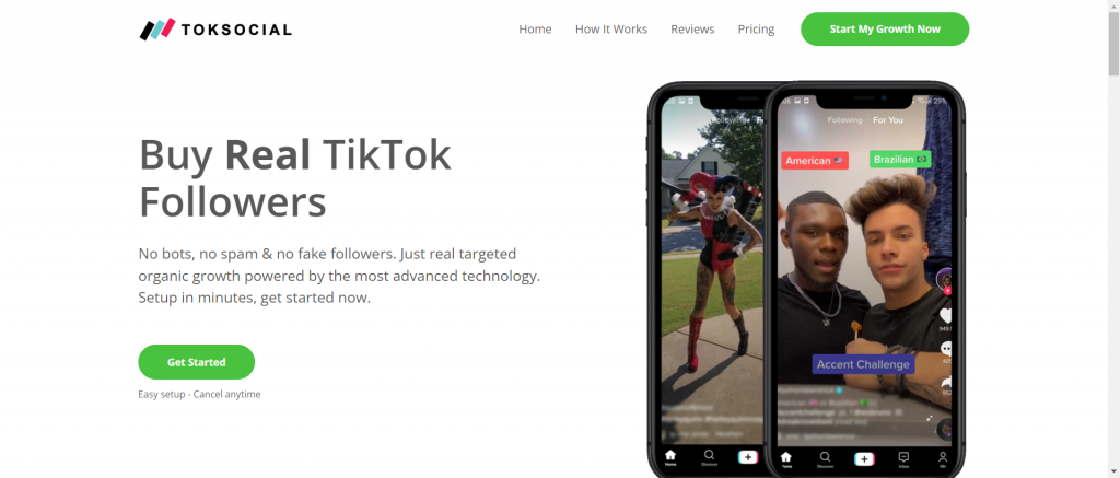 TokSocial- best TikTok bots