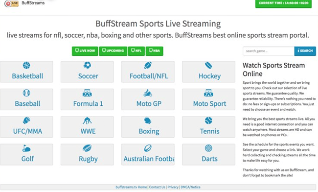 Best BuffStream Alternatives For Live Sports Streaming In 2021 - Techolac