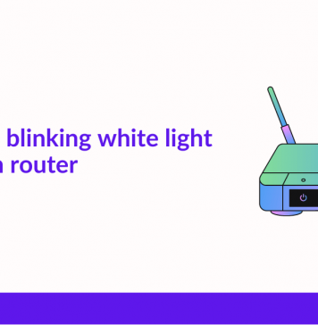 How To Fix Blinking White Light On Verizon Router