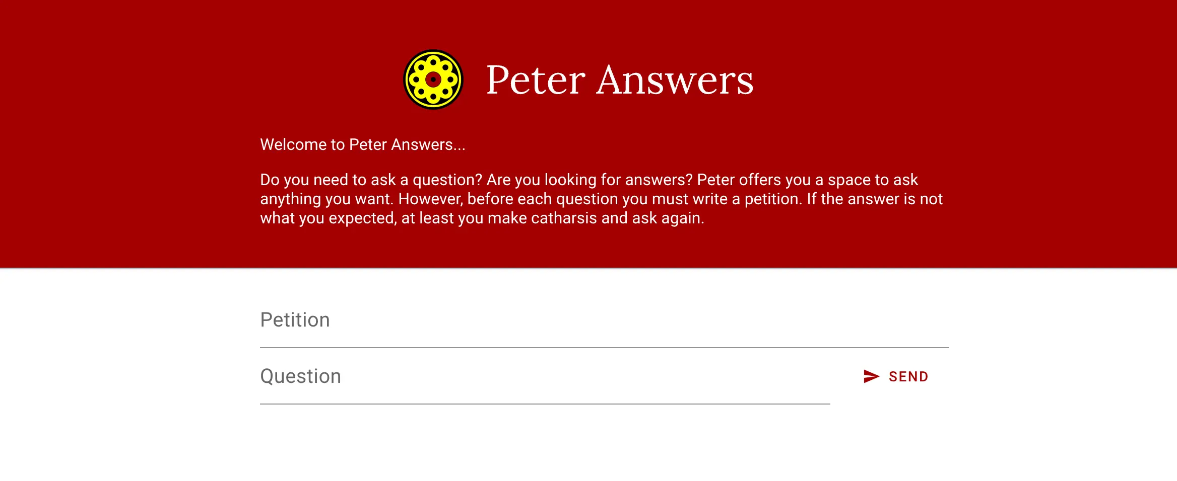 Peter Answers