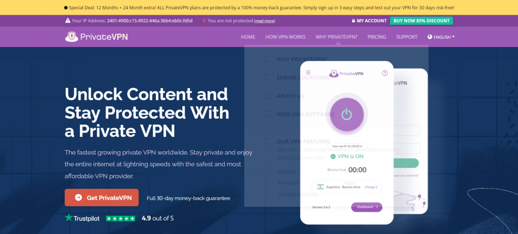 bPrivateVPN - best VPN for dark web