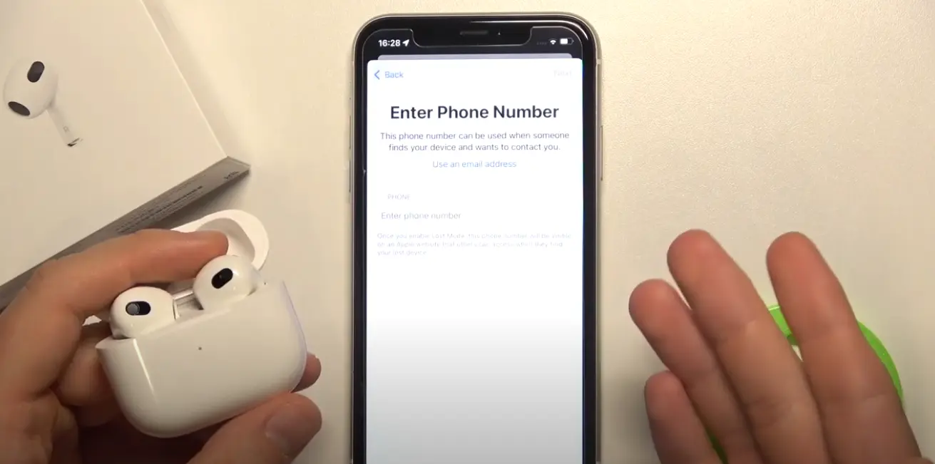 Enter phone Number