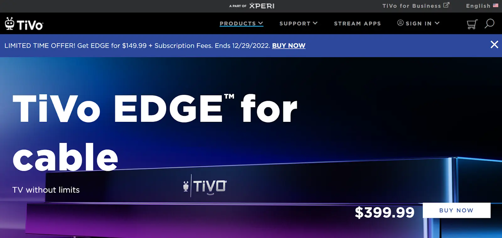 TiVo Edge for Cable