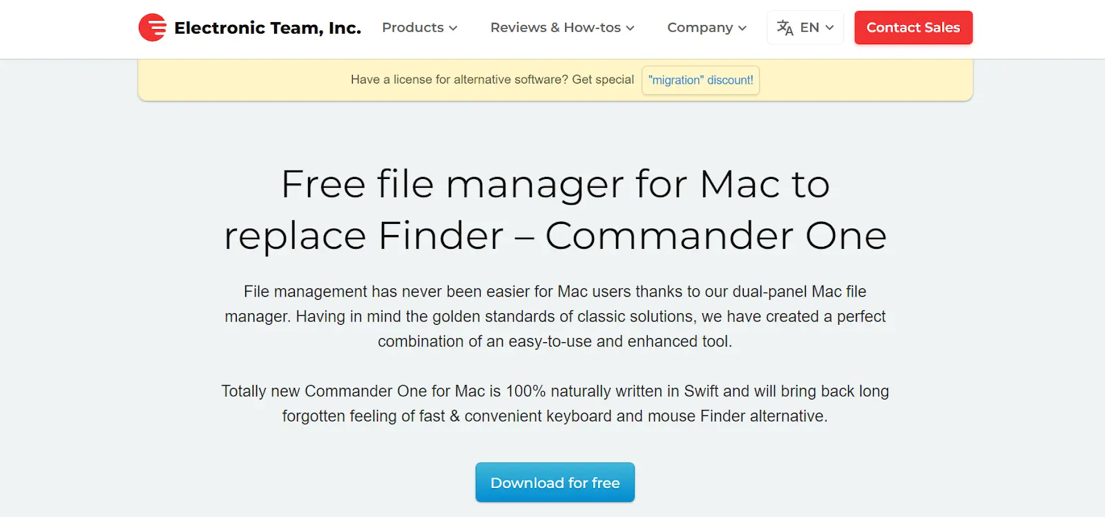 Commander One - Powerful Alternative to WinSCP for Mac Users