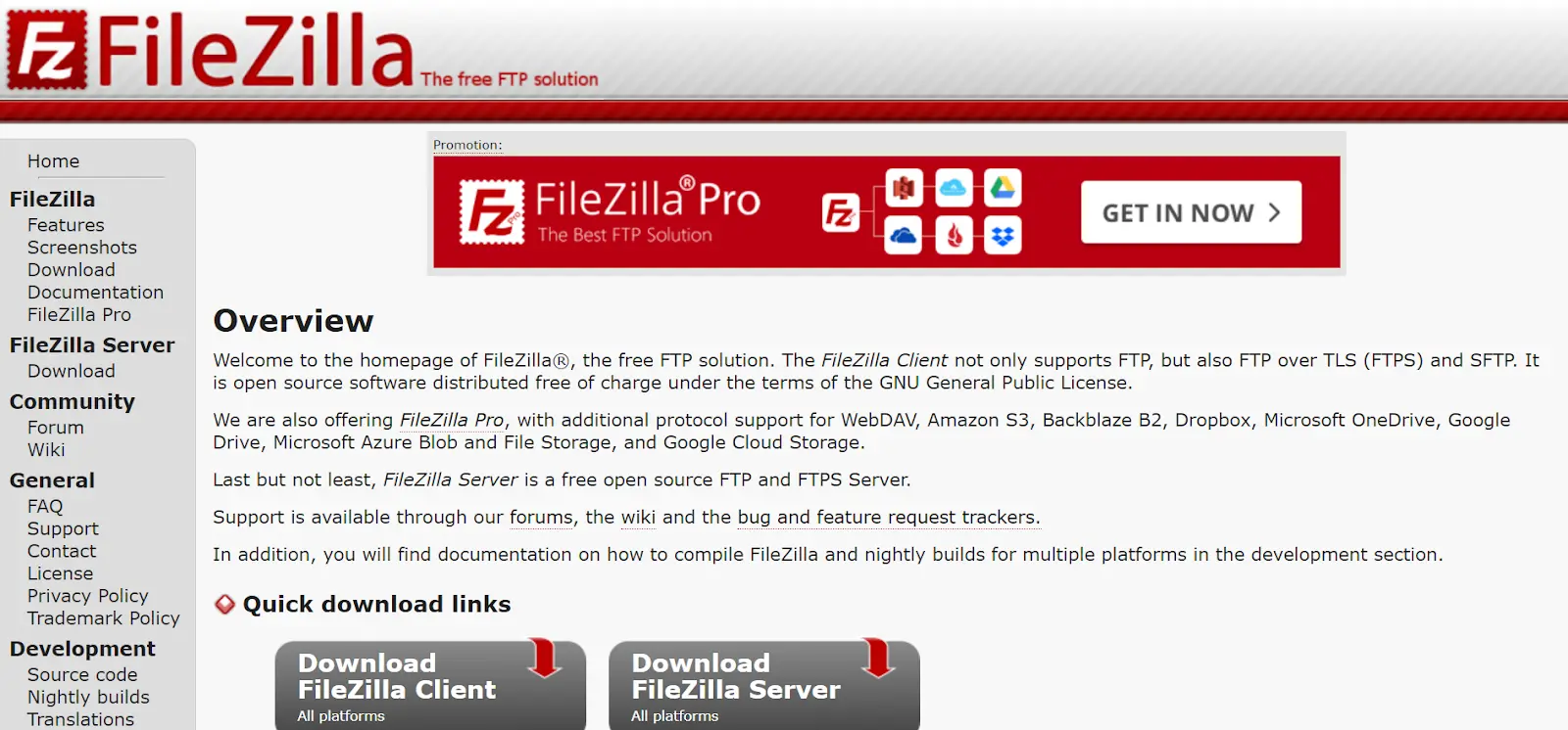 FileZilla - WinSCP Alternatives for Mac