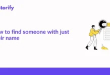 How to Find Someone With Just Their Name